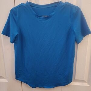 lululemon athletica Vibrant Blue Short Sleeve Tee